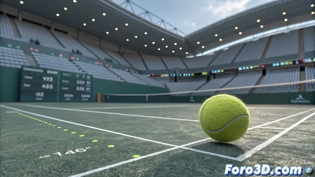 Cómo simular el efecto ojo de águila del tenis en 3ds Max