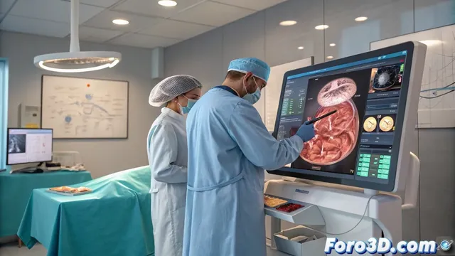 Simulador 3d para cirugias colorrectales con tecnologia tactil en son espases