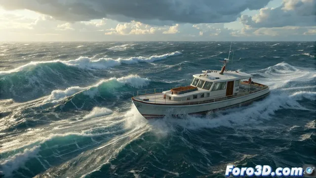 Problemas de visibilidad de geometría en batch render con ocean boat de Maya