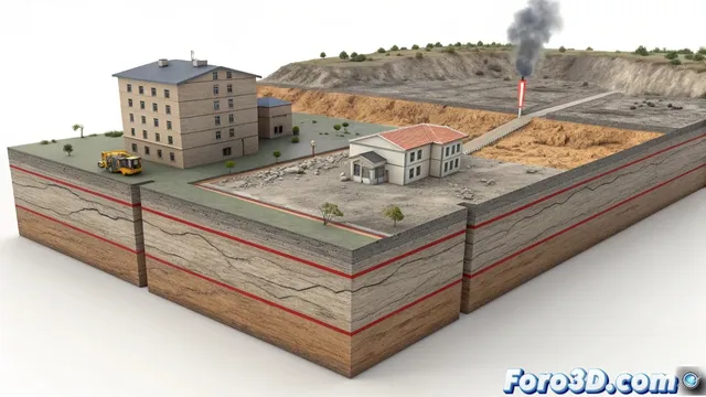 Simulación de sismo en México y visualización de placas tectónicas en 3ds Max