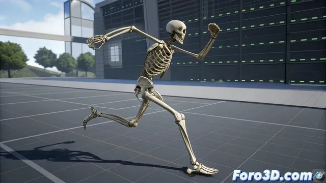 Skeletal control en animation blueprint para animaciones dinámicas