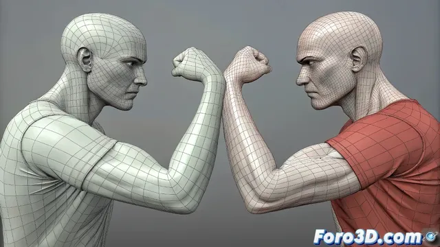 Surfaces vs polígonos en skinning: ¿realmente importa la deformación?
