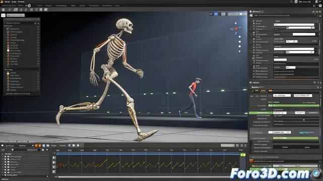 Solución para el botón inactivo de Footsteps Mode en animación de esqueletos