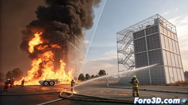 Solución cuando FumeFX solo renderiza humo y no fuego en 3ds Max