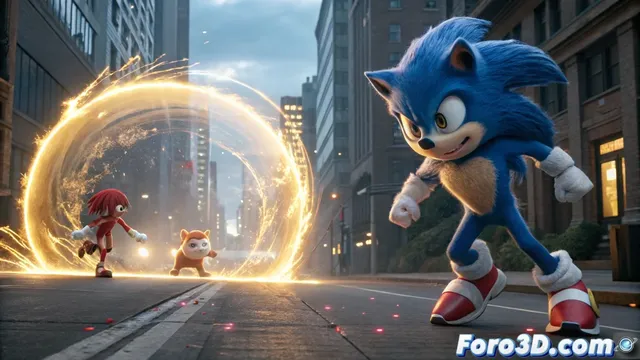 Sonic el Erizo 3: Untold Studios revela los VFX que impulsan la velocidad hiperrealista