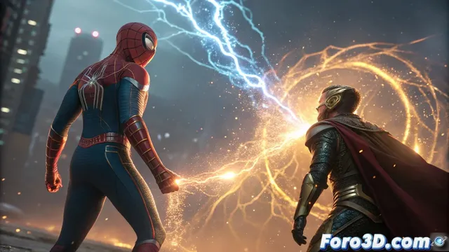 Los portales multiversales de Spider-Man creados por Luma Pictures