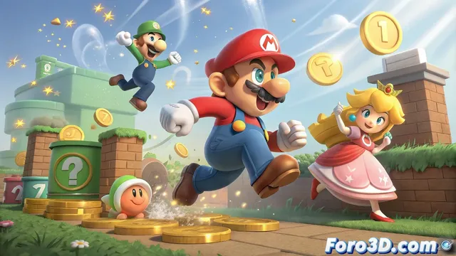 Celebrando el 40 aniversario de Super Mario Bros en Combustion