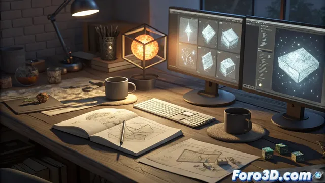 Superando el bloqueo creativo en el modelado 3D