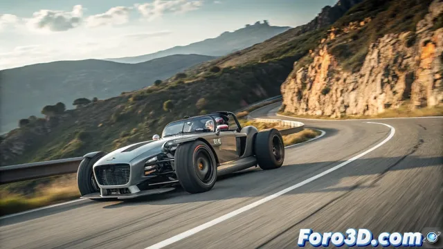 Superdeportivo Donkervoort P24 RS con intercooler impreso en 3D