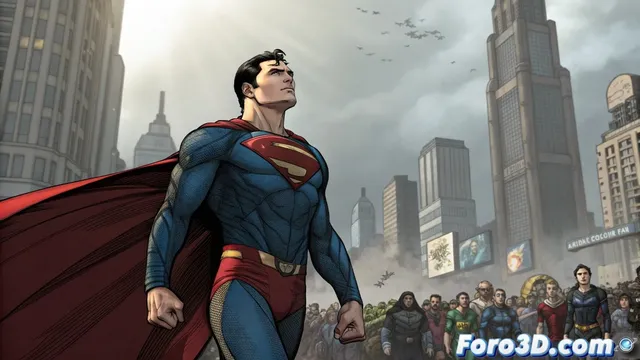Superman y la legión de superhéroes, un viaje al futuro del Hombre de Acero