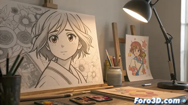 Exploración de estilos artísticos para desarrollar tu voz creativa única