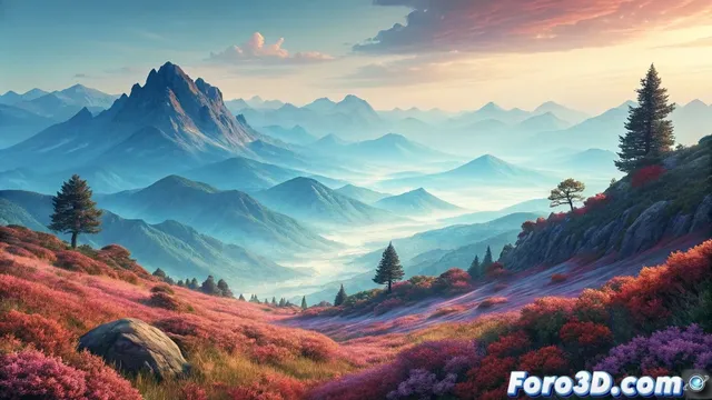 La perspectiva atmosférica en ilustración digital