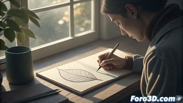 El contorno ciego: técnica esencial para artistas visuales