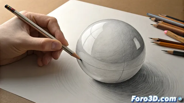 Dominio del sombreado para ilustraciones tridimensionales