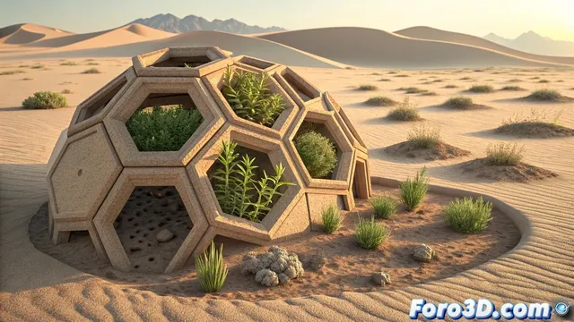 La impresión 3D como aliada contra la desertificación en Mongolia Interior