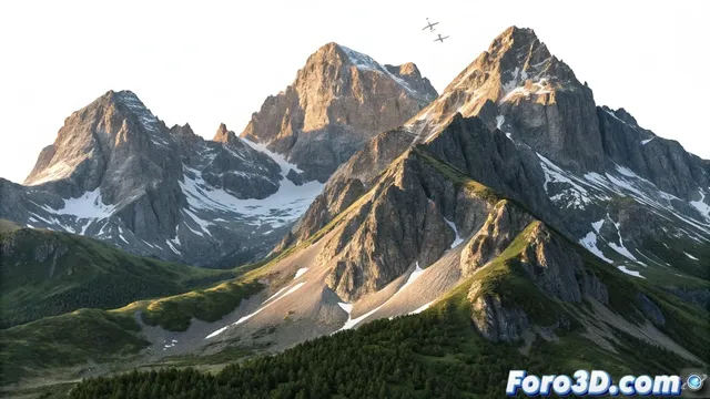 Terra xL: escaneos 3D de montañas reales para tus proyectos VFX y diseño