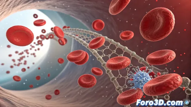 Visualización 3D del test de Alzheimer en sangre usando Animation:Master