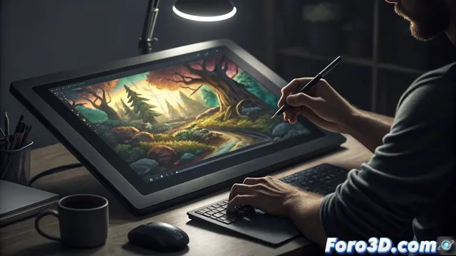 Texturizado y pintura para videojuegos: dominio absoluto con Wacom Cintiq 22