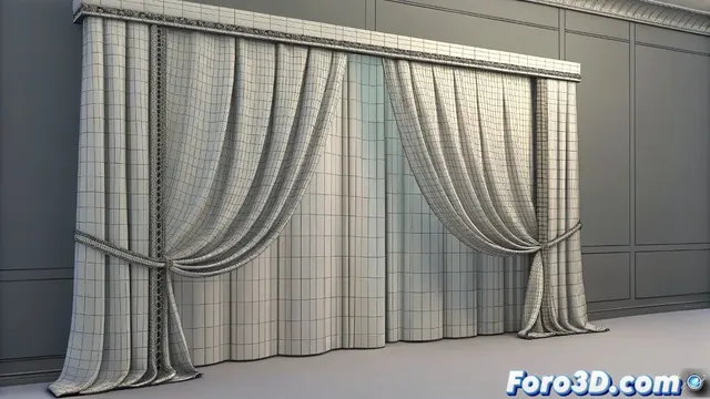 Crear materiales realistas para cortinas en V-Ray para 3ds Max
