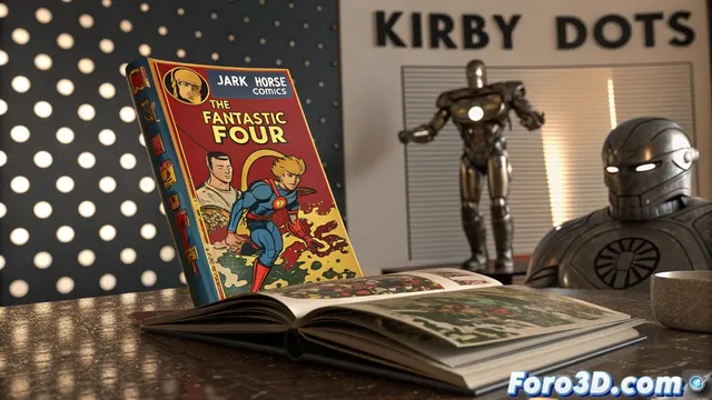 Dark Horse recopila el arte de Jack Kirby en The Fantastic Four