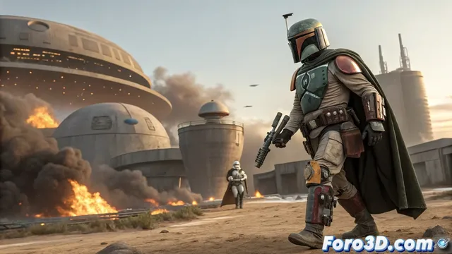 Los efectos visuales de The Book of Boba Fett y el arte de recrear Tatooine