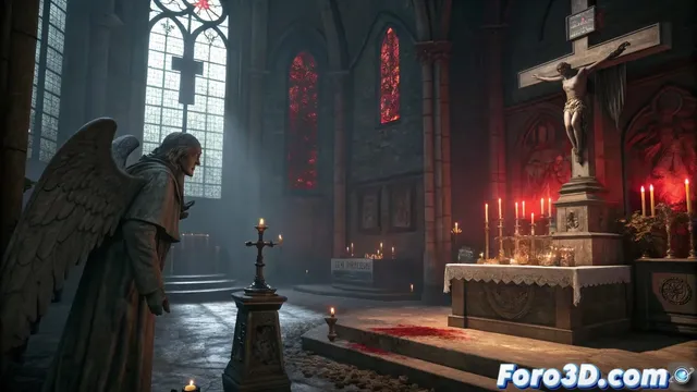 Los efectos visuales que insinúan el horror en El primer presagio