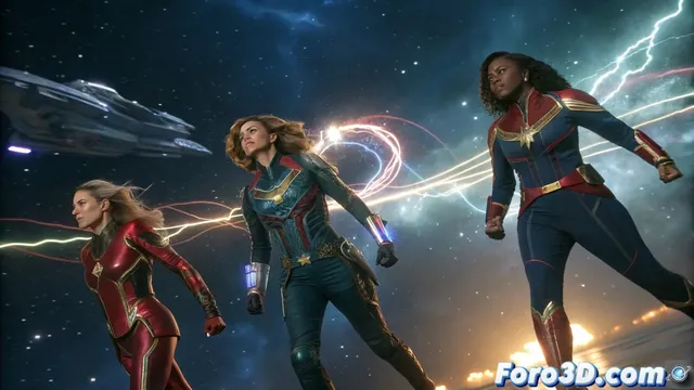 The Marvels y los efectos visuales cósmicos de Trixter para Marvel Studios