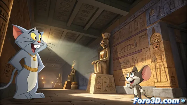 La brújula perdida de Tom y Jerry: Una aventura en animación 3D