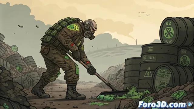 Toxic Dump Planet: cómo convertir la distopía ecológica en arte 2D y 3D impactante