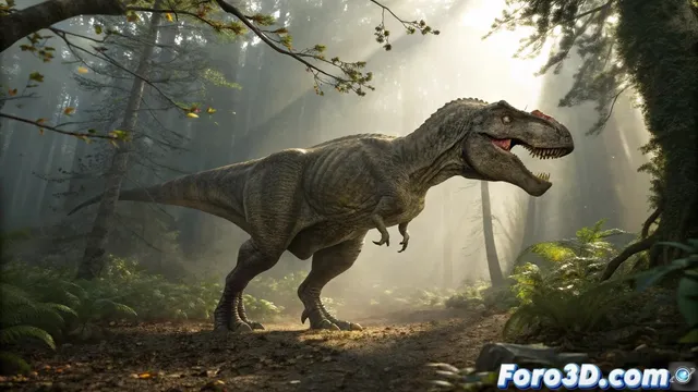 El renacer del T. Rex: cómo Mathematic Studio revolucionó el paleoarte cinematográfico