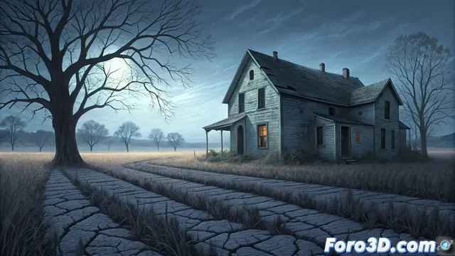 Creando una escena rural paranormal con herramientas básicas de QCAD