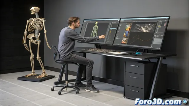 Dominar el arte del rigging de personajes en Maya