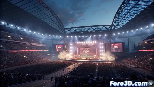 Creacion de un concierto virtual de U2 con Unreal Engine