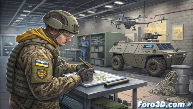 Ucrania integra impresión 3D en plataforma militar segura de suministros