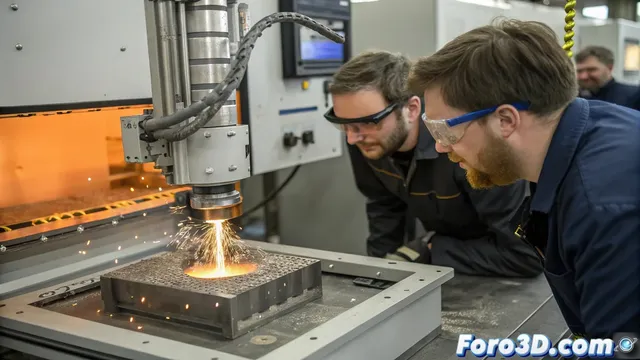 Ultrasonidos mejoran microestructura y resistencia en impresión 3D de metales