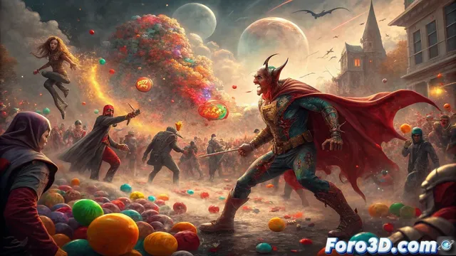 A Very Ethereal Halloween: la serie NSFW de terror y festividades