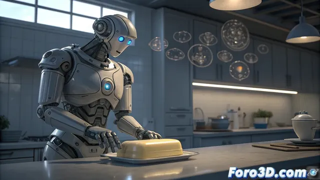 El robot que desarrolló una crisis existencial al no poder pasar la mantequilla