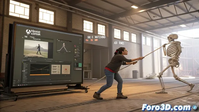 Guía para unir un BIP animado a tu modelo 3D sin perder los huesos