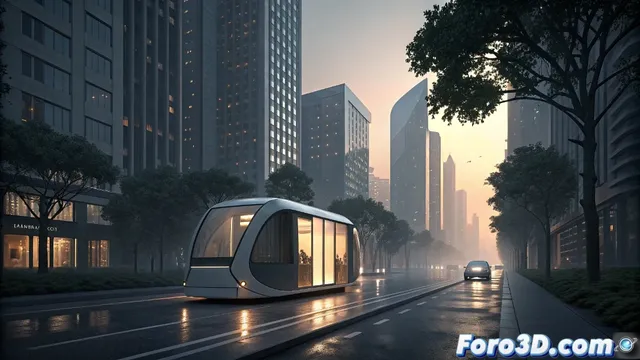 Urban pods y fabricación aditiva: la revolución de la movilidad urbana