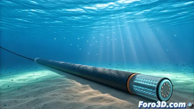 Crear video educativo sobre cables submarinos como sensores DAS en Adobe Premiere