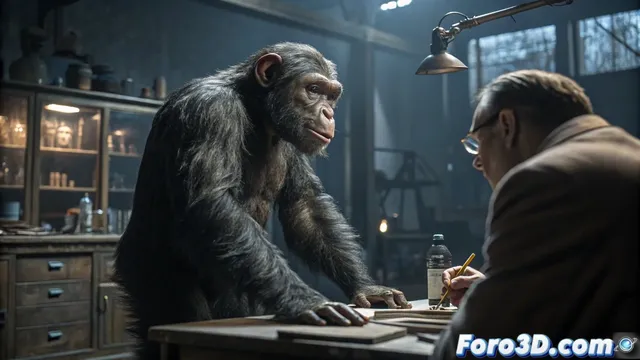 El chimpancé digital de The Fall of the House of Usher: cómo WEFX creó terror realista con Houdini y mocap