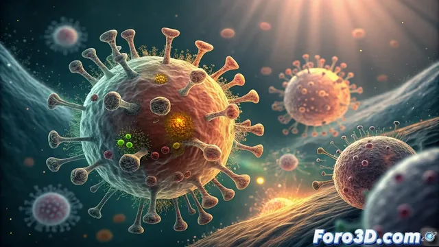 Virus beneficiosos que entrenan al sistema inmunológico en After Effects