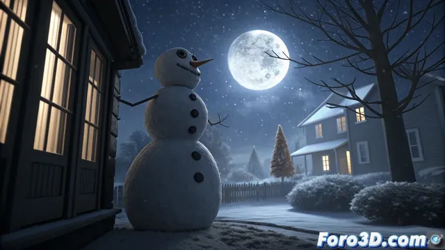 El ritual del despertar del muñeco de nieve en el folclore norteamericano