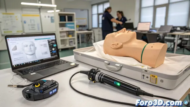 Videolaringoscopio impreso en 3D por menos de 40 euros revoluciona la medicina accesible