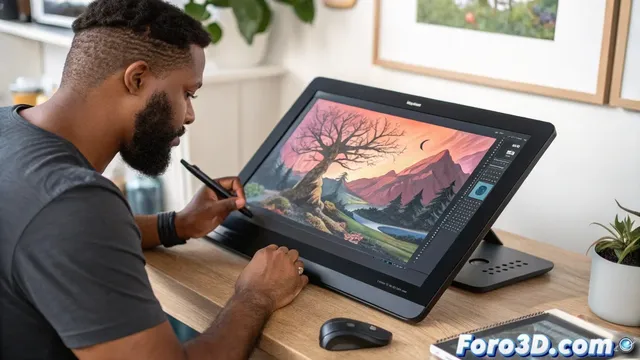 Wacom Cintiq 24 con más pantalla, más color y sin necesidad de tocar