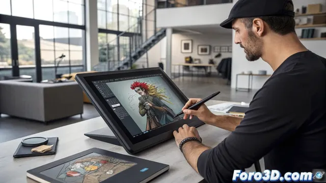Wacom Cintiq 24 Touch con pantalla multitáctil y precisión quirúrgica