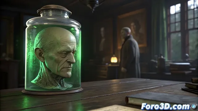 Scanline VFX revela el proceso de creación de la cabeza del profesor Orloff en Wednesday