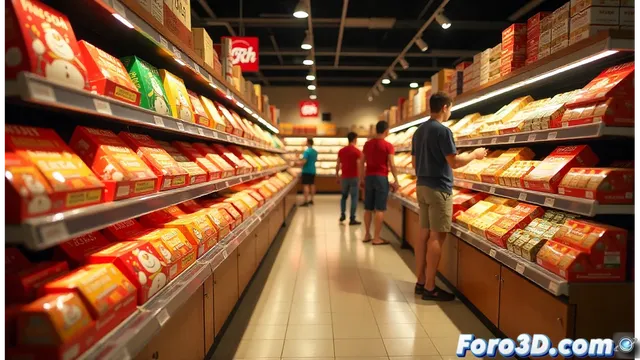La anticipación navideña en los supermercados y su impacto comercial