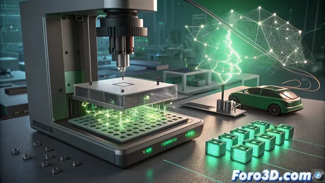 Impresion 3D de baterias de iones de litio con metodo drop-on-demand