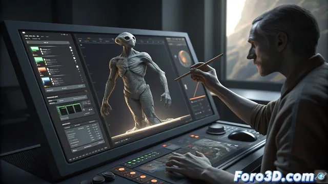 ZBrush desktop adopta renovación de interfaz inspirada en su versión para iPad